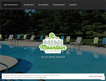 Tablet Screenshot of minimountaincampgrounds.com